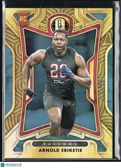 2022 Panini Gold Standard - Rookies #198 Arnold Ebiketie /75 (RC)