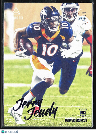 2020 Panini Chronicles - Luminance Update Rookies #205 Jerry Jeudy (RC) Blue /99