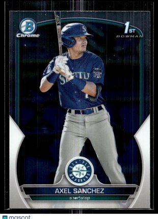2023 BOWMAN CHROME 1ST BCP-73 Axel Sanchez Seattle Mariners