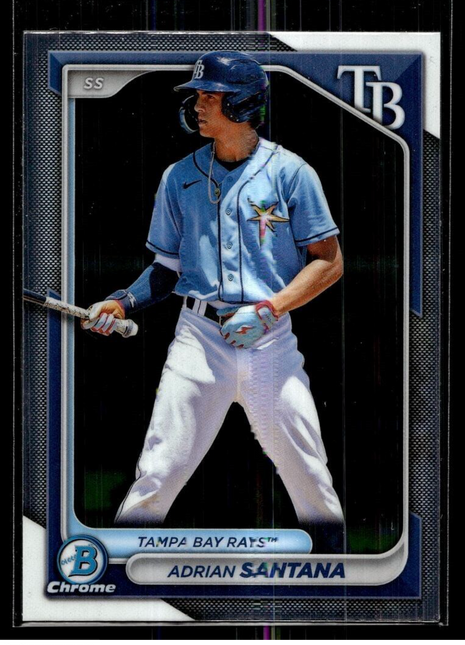 2024 BOWMAN CHROME BCP-61 Adrian Santana Tampa Bay Rays