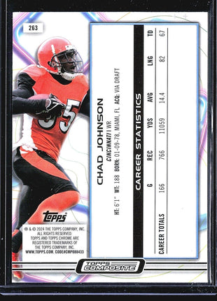 2023 Topps Composite - Cosmic Chrome #263 Chad Johnson Scope