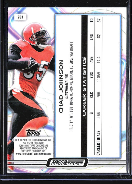 2023 Topps Composite - Cosmic Chrome #263 Chad Johnson Scope