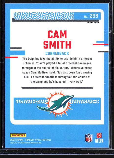 2023 Panini Donruss Optic - Rated Rookie #268 Cam Smith (RC) Green Hyper