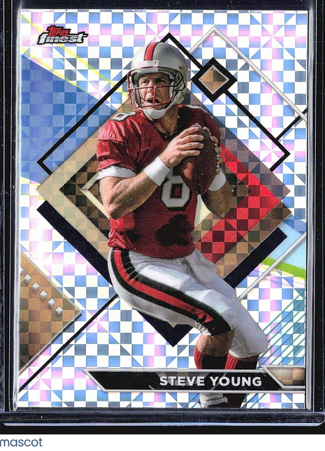 2023 Topps Composite - Topps Finest #242 Steve Young Xfractor