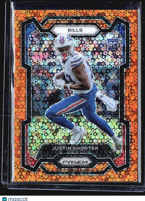 2023 Panini Prizm - Rookies Disco Prizm #310 Justin Shorter (RC)