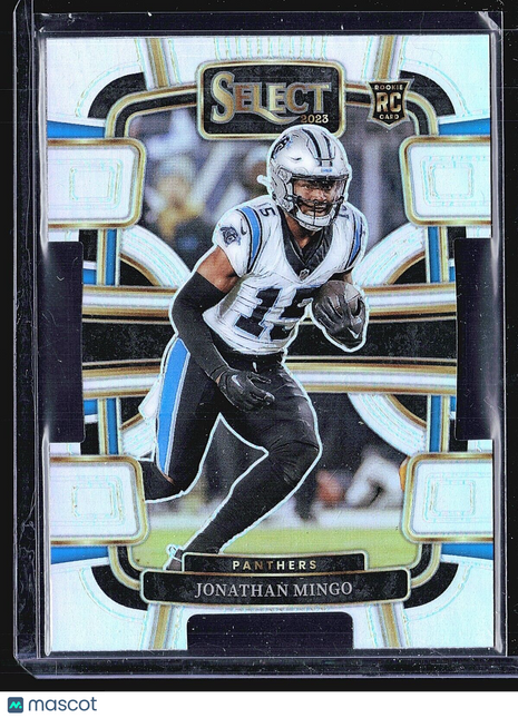 2023 Panini Select - Concourse #16 Jonathan Mingo (RC) Silver Die Cut
