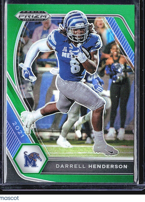 2021 Panini Prizm Draft Picks - #94 Darrell Henderson Green