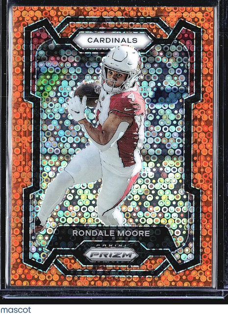 2023 Panini Prizm - #7 Rondale Moore Orange Disco