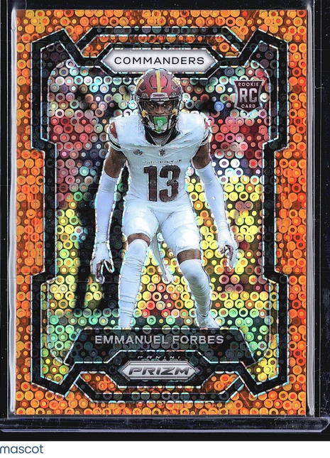 2023 Panini Prizm - Rookies Disco Prizm #399 Emmanuel Forbes (RC)