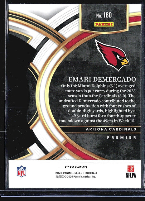 2023 Panini Select - Premier Level #160 Emari Demercado (RC)