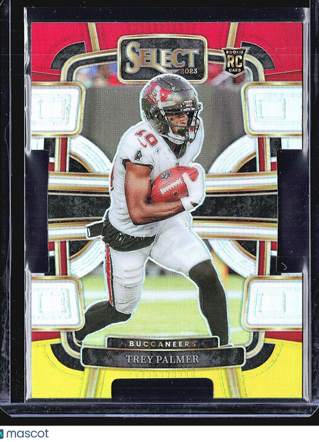 2023 Panini Select Red Yellow Die Cut Trey Palmer #94