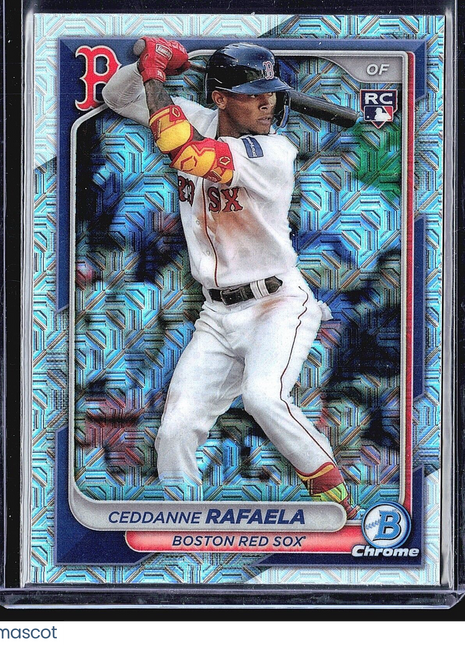 2024 Bowman Chrome Mojo - #84 Ceddanne Rafaela (RC)