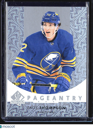 2022-23 SP Authentic - Pageantry #P-23 Tage Thompson