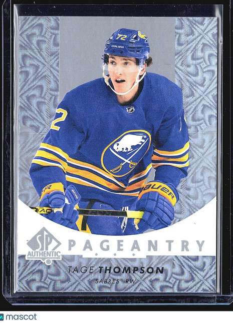 2022-23 SP Authentic - Pageantry #P-23 Tage Thompson