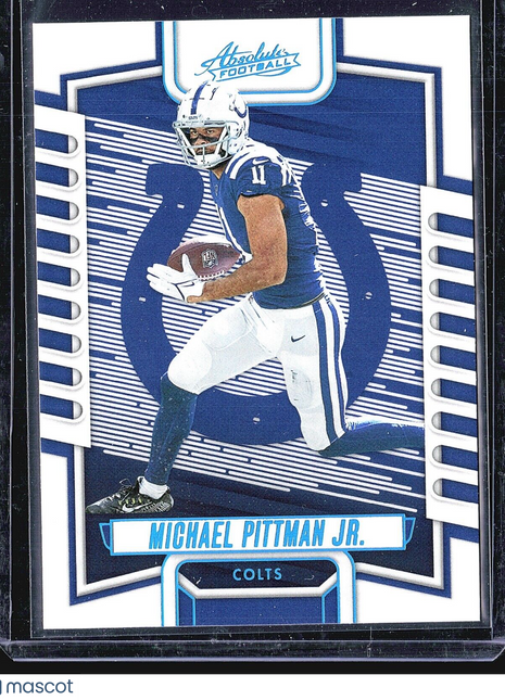 2023 Panini Absolute - #81 Michael Pittman Jr. Blue