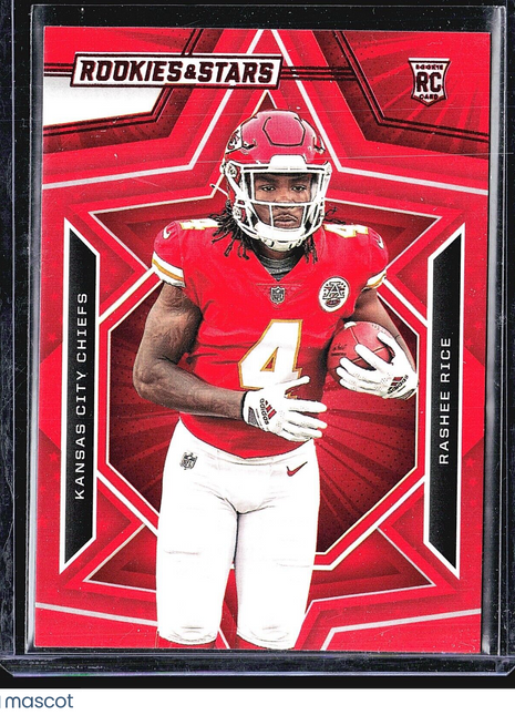 2023 Panini Rookies & Stars - Rookies #176 Rashee Rice (RC) Red