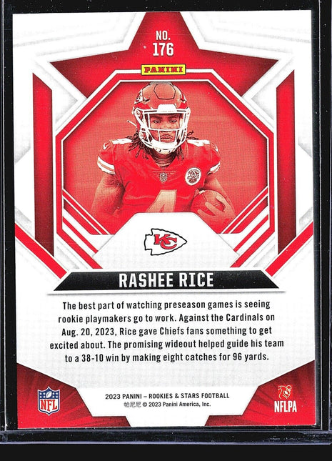 2023 Panini Rookies & Stars - Rookies #176 Rashee Rice (RC) Red