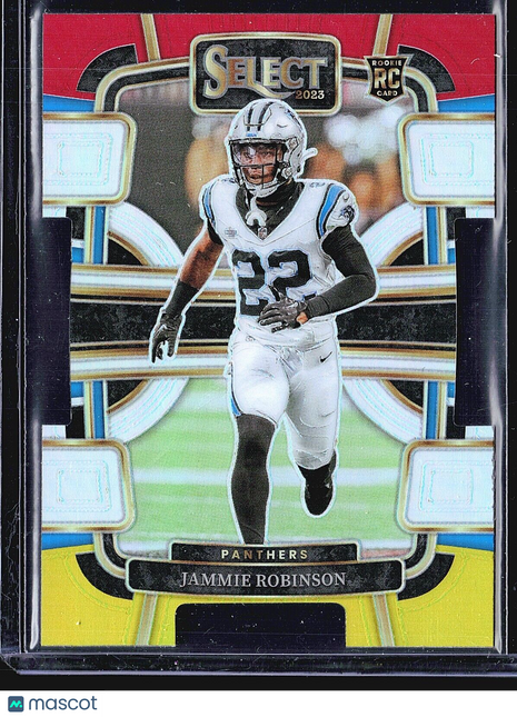 2023 Panini Select Red Yellow Die Cut Jammie Robinson #15