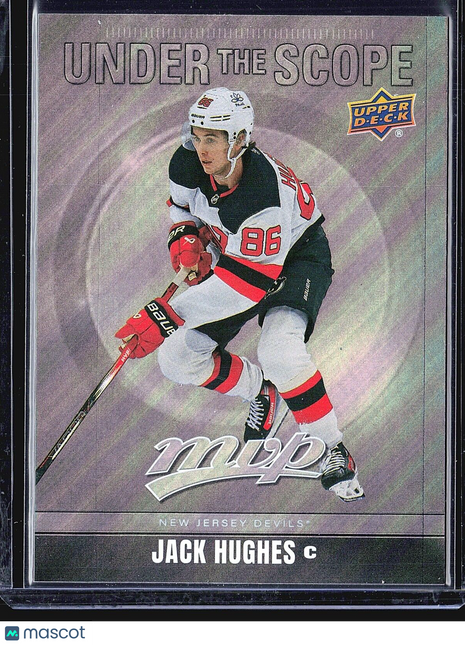 2024-25 Upper Deck MVP - Under the Scope #US-16 Jack Hughes