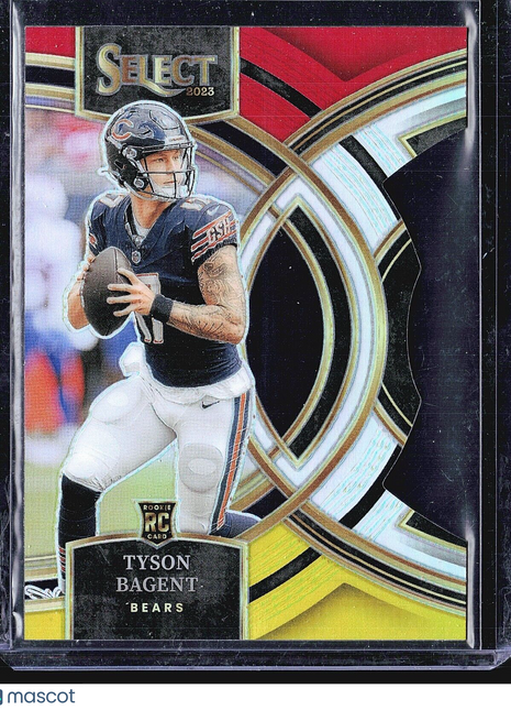 2023 Panini Select Premier Die Cut Tyson Bagent #123