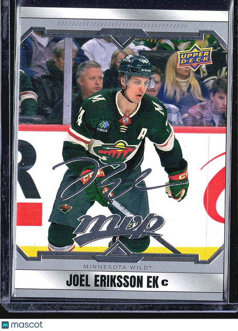 2024-25 Upper Deck MVP - #129 Joel Eriksson Ek Silver Script