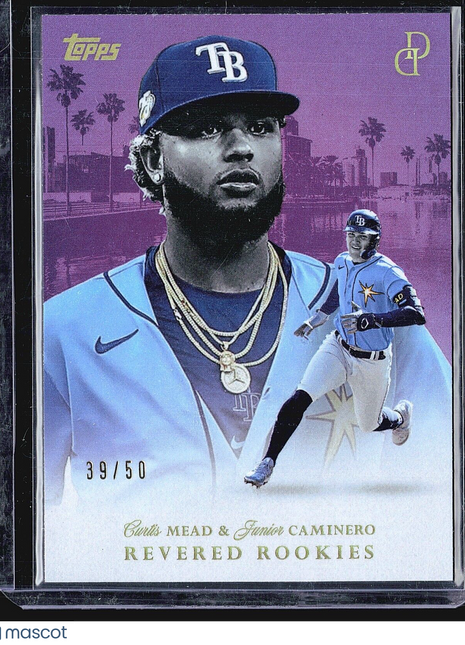 2024 Topps Dynamic Duals - #24 Junior Caminero Curtis Mead (RC) /50