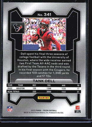 2023 Panini Prizm - Rookies #341 Tank Dell (RC)