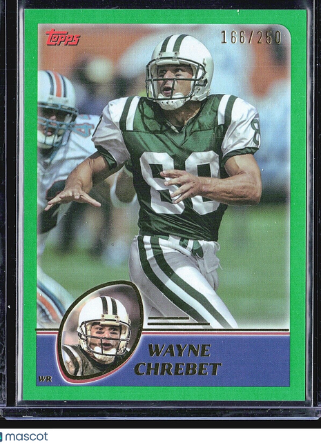 2023 Topps Composite - 2003 Topps #426 Wayne Chrebet Green /250