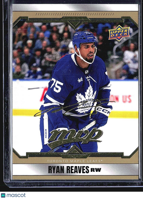 2024 Upper Deck MVP Gold Script Ryan Reaves #204