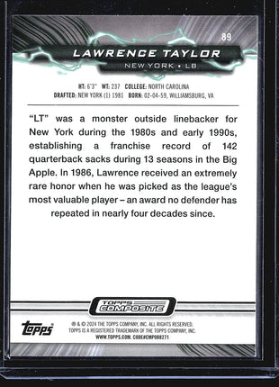 2023 Topps Composite - Resurgence #89 Lawrence Taylor