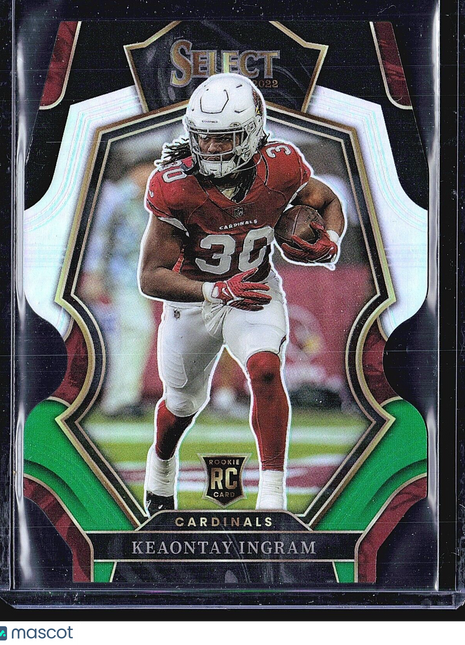 2022 Panini Select - Premier Level #102 Keaontay Ingram (RC) Die Cut