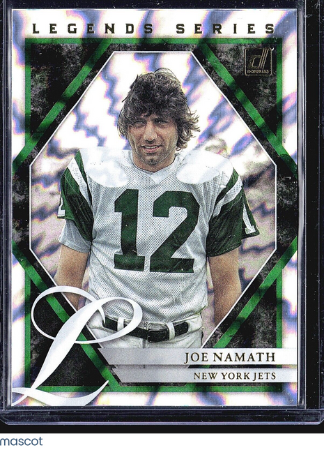 2021 Donruss Legends Series Joe Namath #LS13