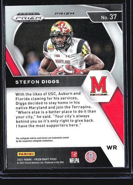 2021 Panini Prizm Draft Picks - #37 Stefon Diggs