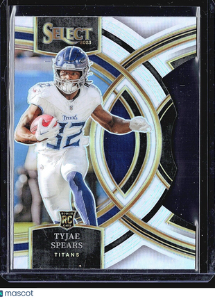 2023 Panini Select - Premier Level #172 Tyjae Spears (RC) Die Cut