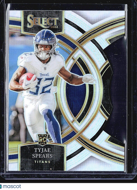 2023 Panini Select - Premier Level #172 Tyjae Spears (RC) Die Cut