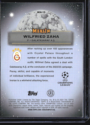 2023-24 Topps Merlin Mystic Nights Wilfried Zaha #MN-13