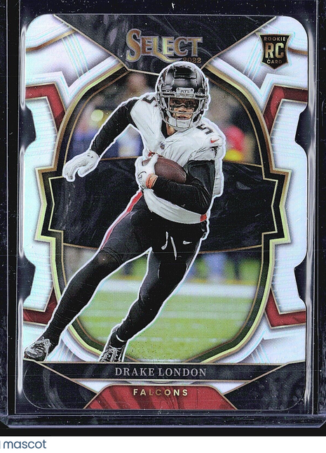 2022 Panini Select - Concourse #35 Drake London (RC) Die Cut