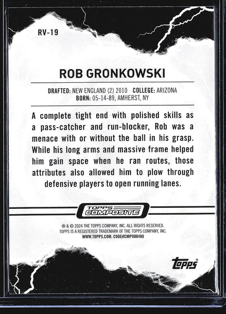 2023 Topps Composite - Resurgence Voltaic #RV-19 Rob Gronkowski
