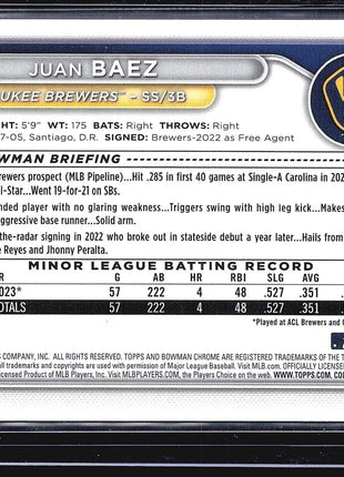 2024 Bowman Chrome 1st Mike Boeve #BCP-138