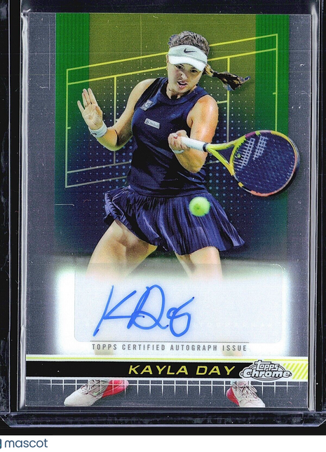 2024 Topps Chrome Tennis Auto Kayla Day #TCA-KDY