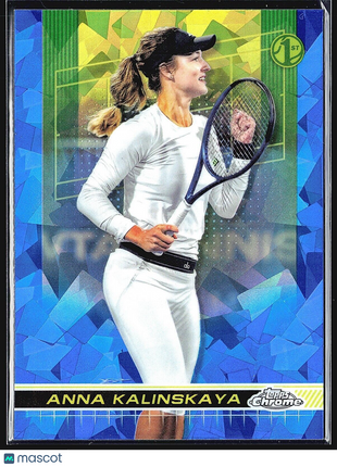 2024 Topps Chrome Tennis Sapphire Anna Kalinskaya #33