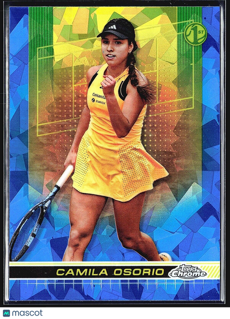 2024 Topps Chrome Tennis Sapphire Camila Osorio #58