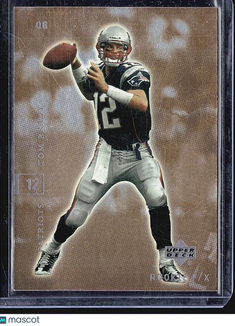 2001 Upper Deck Rookie F/X - #54 Tom Brady