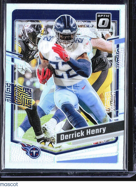 2023 Panini Donruss Optic - #189 Derrick Henry Silver Holo