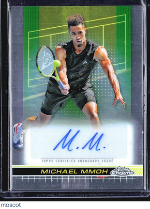 2024 Topps Chrome Auto Tennis Michael Mmoh #TCA-MMH