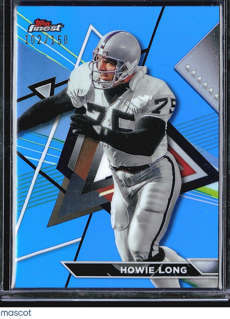 2023 Topps Composite Finest #226 Howie Long Blue Refractor /150