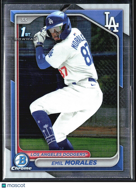 2024 Bowman Chrome 1st Emil Morales #BCP-221
