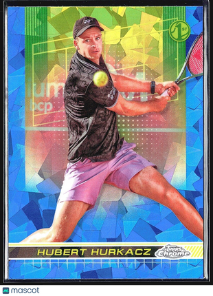 2024 Topps Chrome Tennis Sapphire Hubert Hurkacz #125