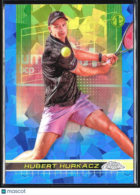 2024 Topps Chrome Tennis Sapphire Hubert Hurkacz #125