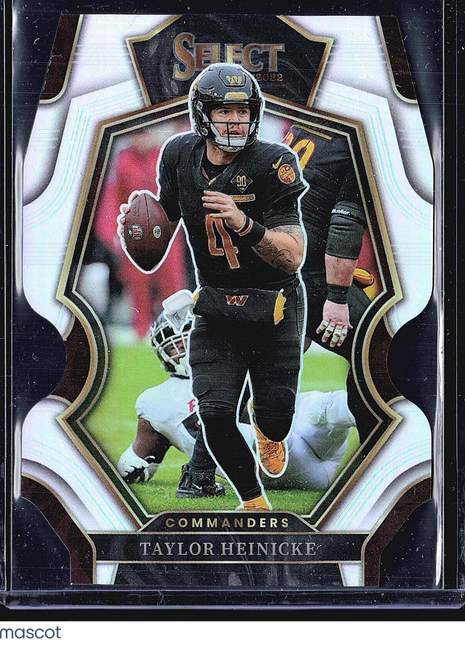2022 Panini Select - Premier Level #199 Taylor Heinicke Die Cut